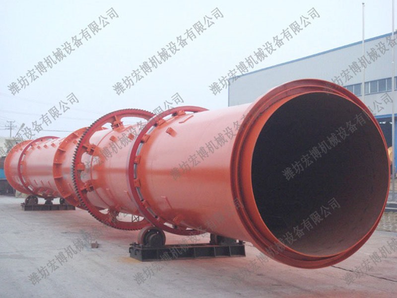 萊州轉(zhuǎn)筒干燥機制作完成待發(fā)貨中