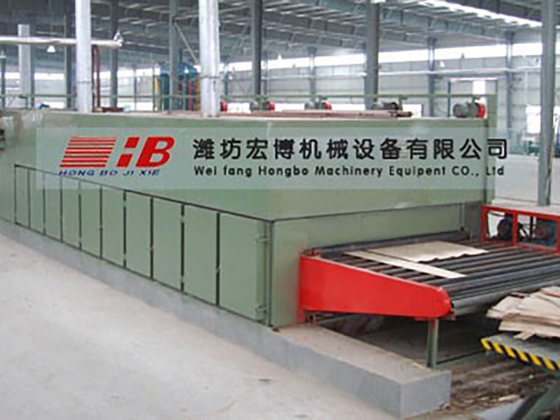 煙臺(tái)網(wǎng)帶烘干機(jī)制作完成