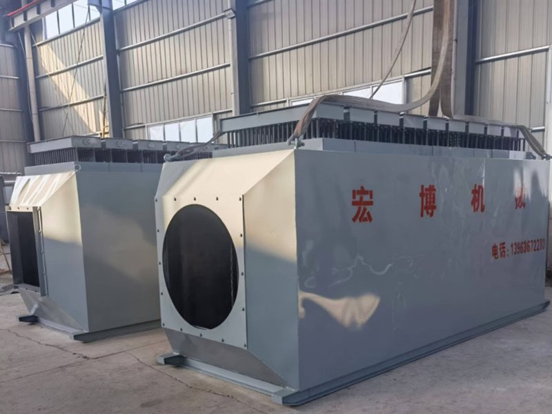 山西晉城永安礦業(yè)有限公司電熱風(fēng)爐制作完成
