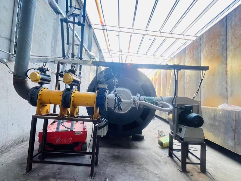 翅片式燃氣熱風爐